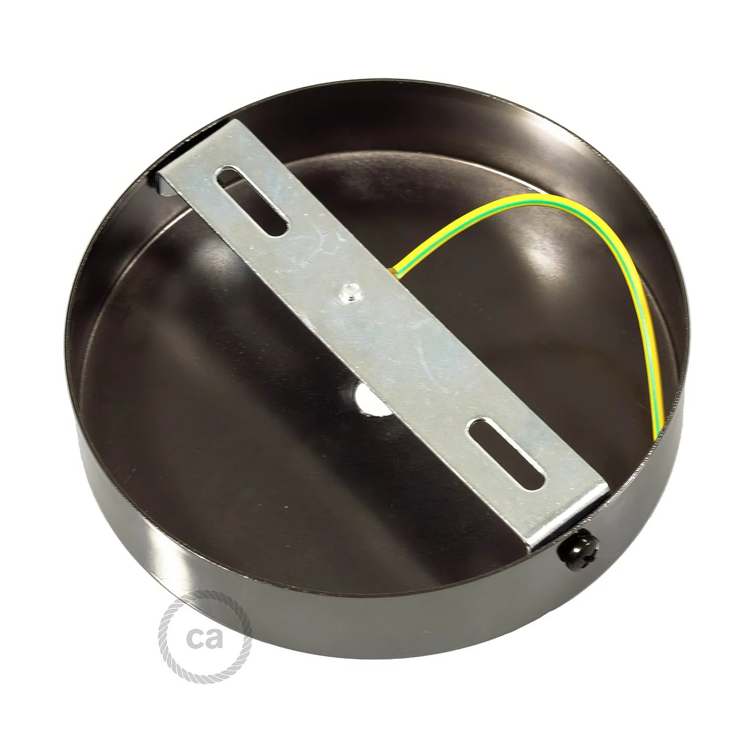 Zylindrisches Metall-Baldachin-Kit – Perlenschwarz - Image 4