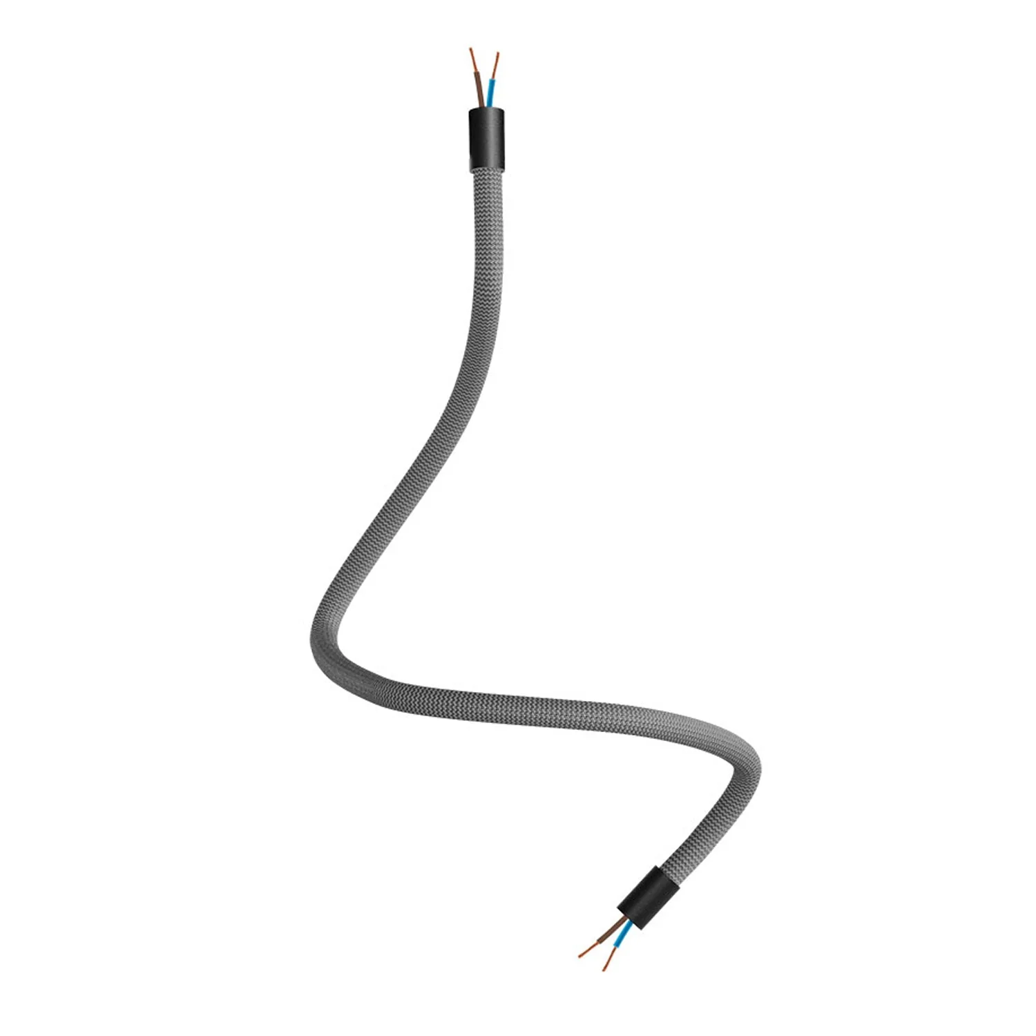 Kit Creative Flex flexibler Verlängerungsschlauch mit Stoffummantelung RM75 Titanio mit Metallendstücken - Image 15