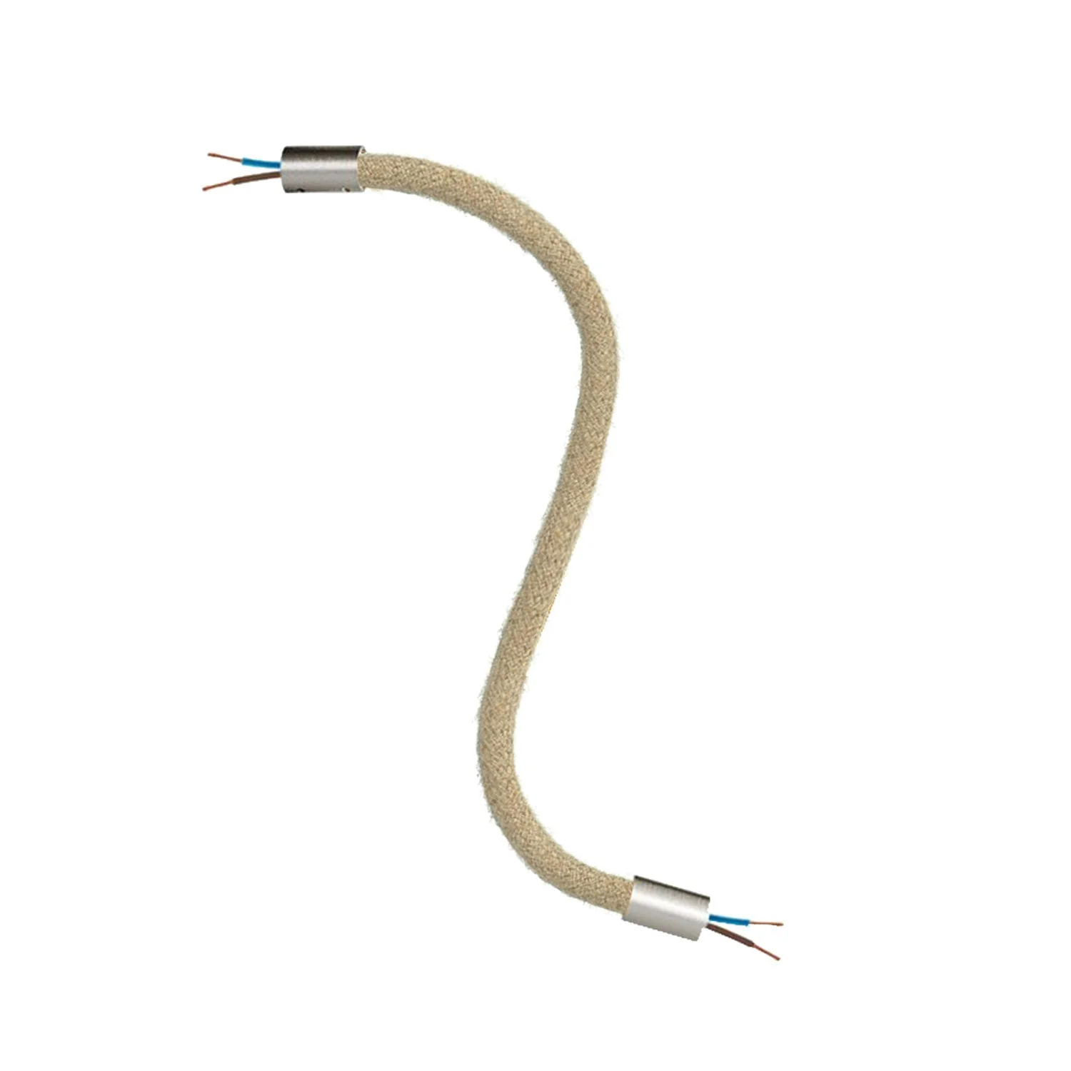 Creative Flex Kit – flexibles Verlängerungsrohr mit Jute RN06 Natur ummantelt und Metallenden - Image 19