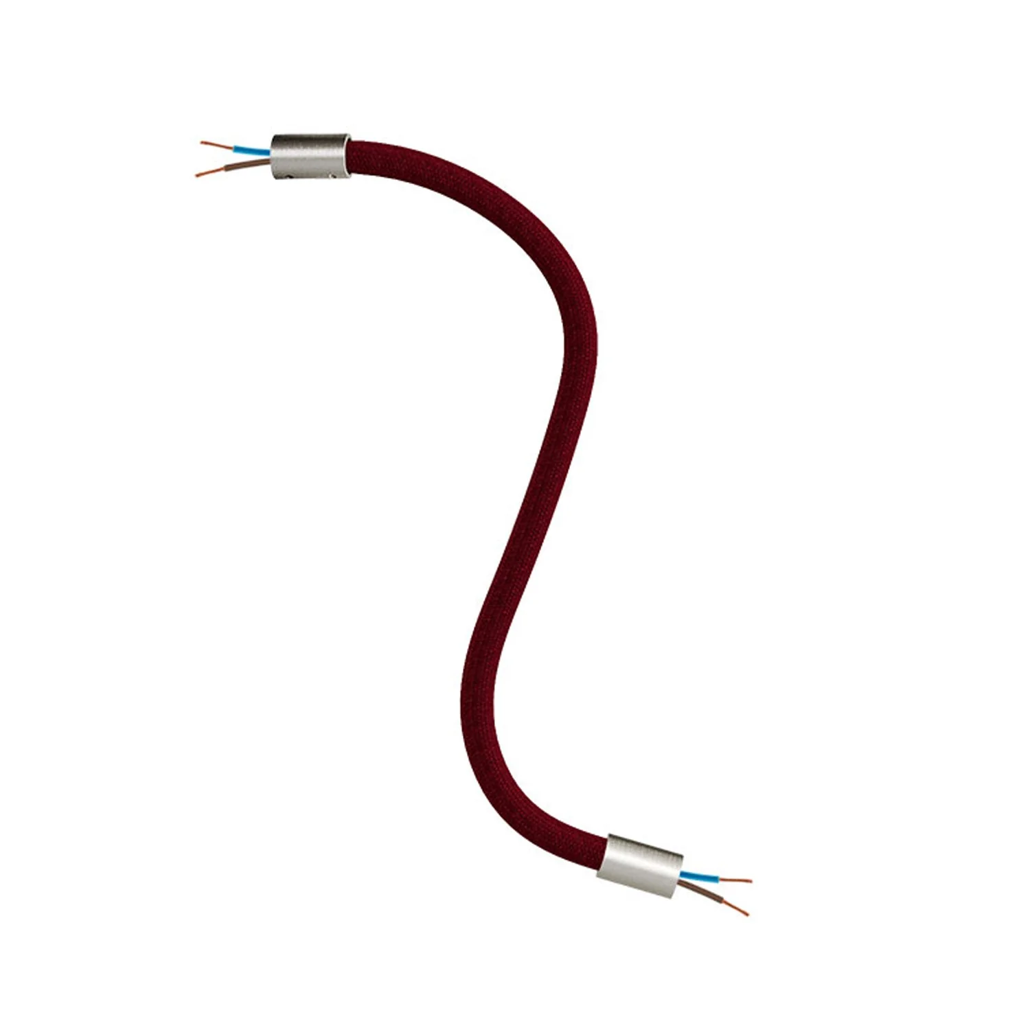 Creative Flex Kit, flexibler Verlängerungsschlauch mit Textilgeflecht RM19 Bordeaux und Metallenden - Image 19