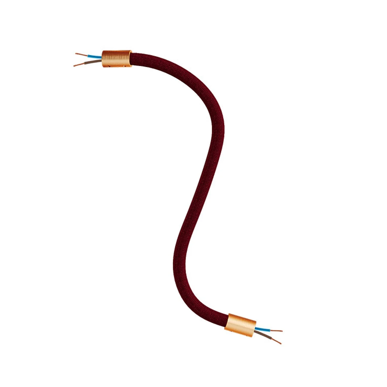Creative Flex Kit, flexibler Verlängerungsschlauch mit Textilgeflecht RM19 Bordeaux und Metallenden - Image 26