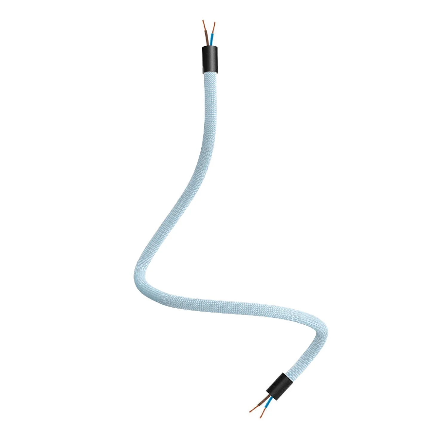 Creative Flex Set flexibler Stoffschlauch RM76 Zuckerblau mit Metallenden - Image 15