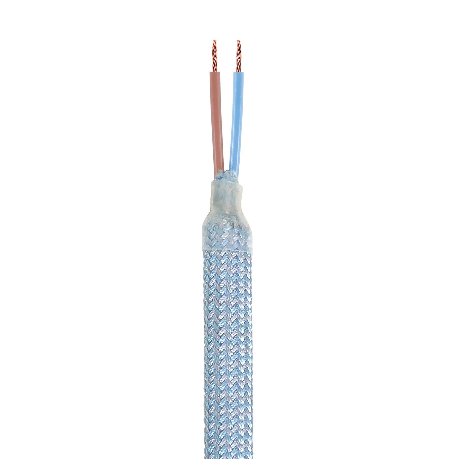 Creative Flex Set flexibler Stoffschlauch RM76 Zuckerblau mit Metallenden - Image 2