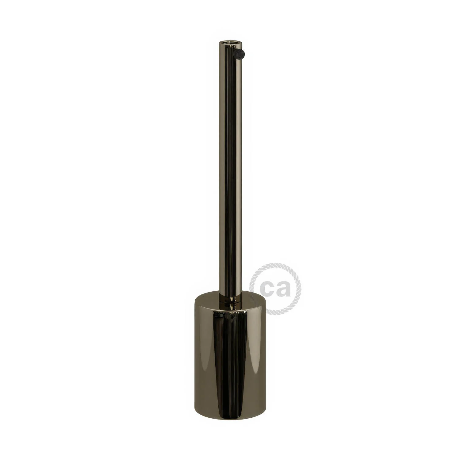 E27-Zylinder-Lampenfassungs-Kit aus Metall mit 15 cm Zugentlastung – Black Pearl - Image 3