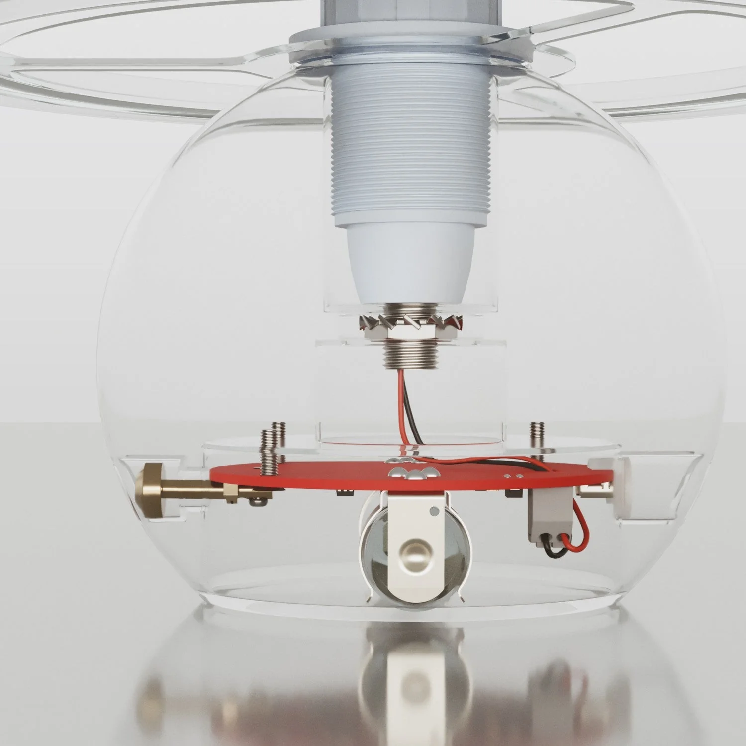 Elektronischer Bausatz für batteriebetriebene 5V‑USB‑C‑Lampen mit E14‑Lampenfassungen mit Gewinde – Weiß - Image 3