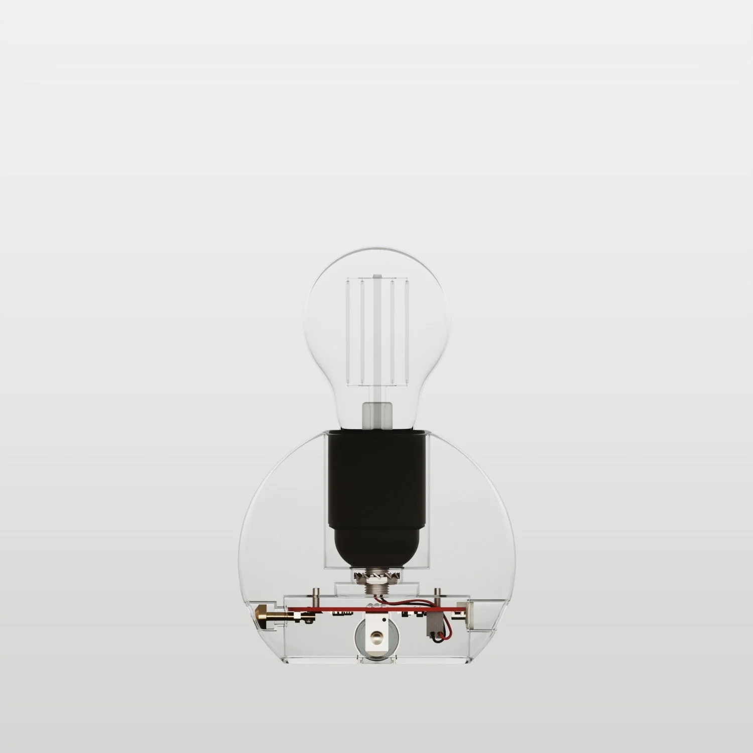 Elektronischer Bausatz für batteriebetriebene 5V‑USB‑C‑Lampen mit glatter E27‑Lampenfassungen – Schwarz - Image 2