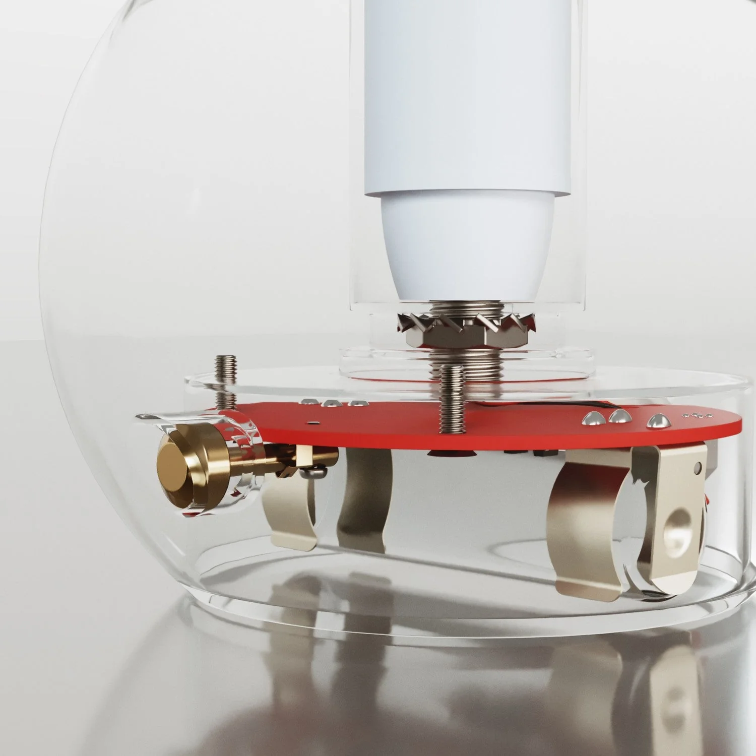 Elektronischer Bausatz für batteriebetriebene 5V-USB‑C‑Lampen mit glatten E14-Lampenfassungen – Weiß - Image 4