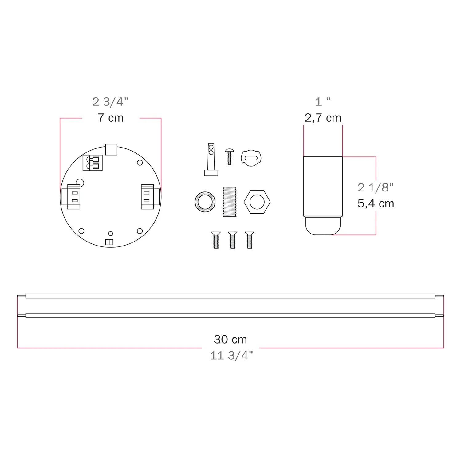 Elektronischer Bausatz für batteriebetriebene 5V-USB‑C‑Lampen mit glatten E14-Lampenfassungen – Weiß - Image 7