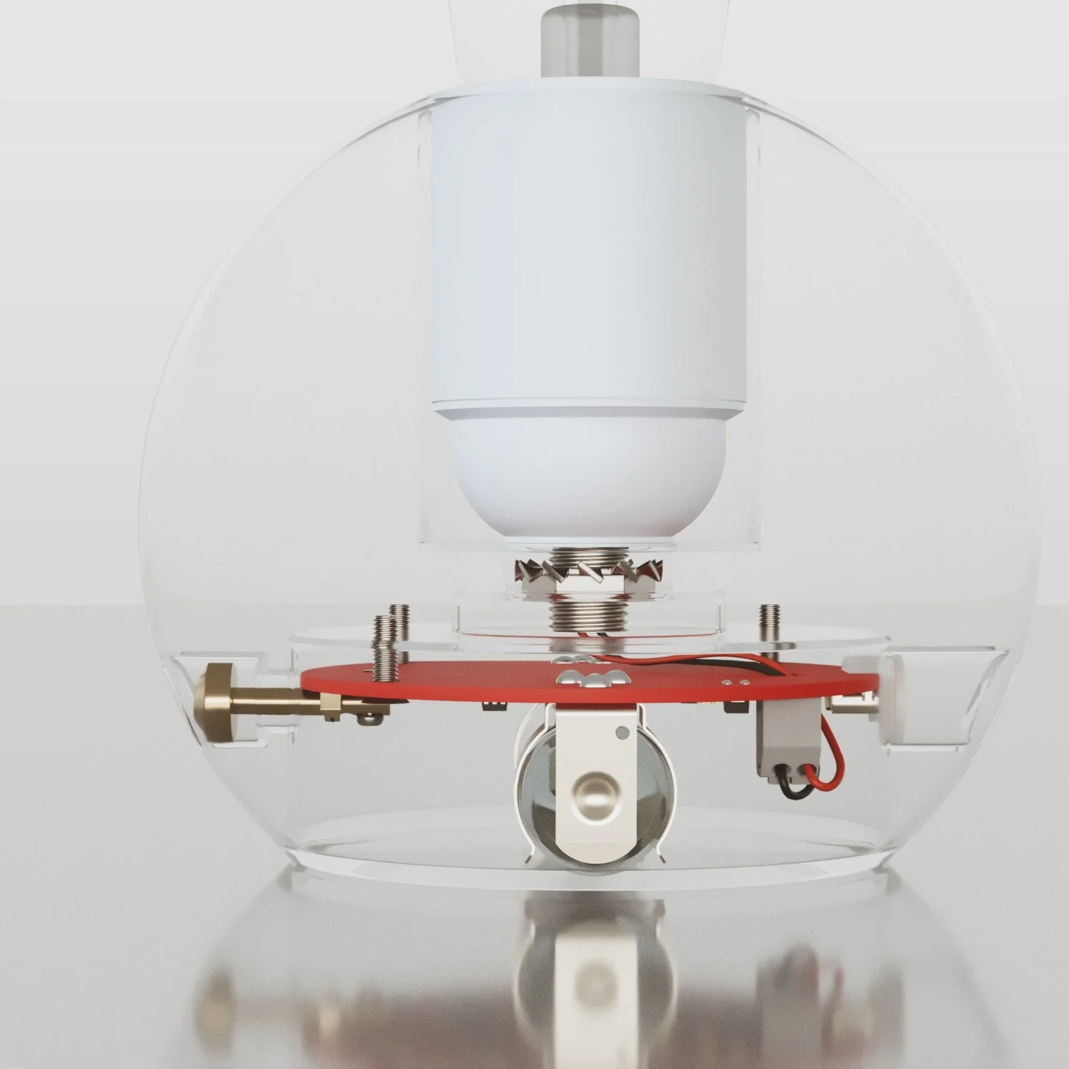 Elektronischer Bausatz für batteriebetriebene 5V-USB‑C‑Lampen mit glatten E27-Lampenfassungen – Weiß - Image 3