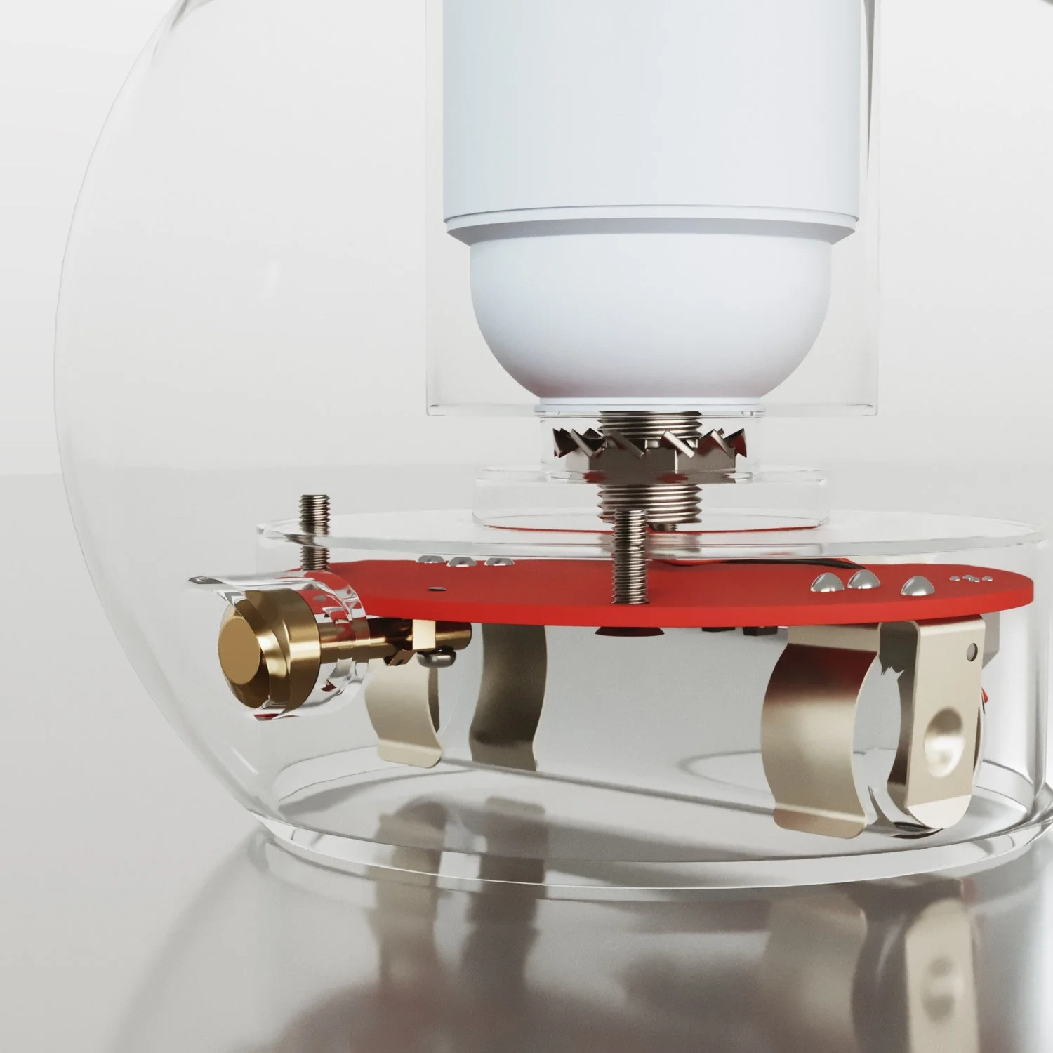 Elektronischer Bausatz für batteriebetriebene 5V-USB‑C‑Lampen mit glatten E27-Lampenfassungen – Weiß - Image 4