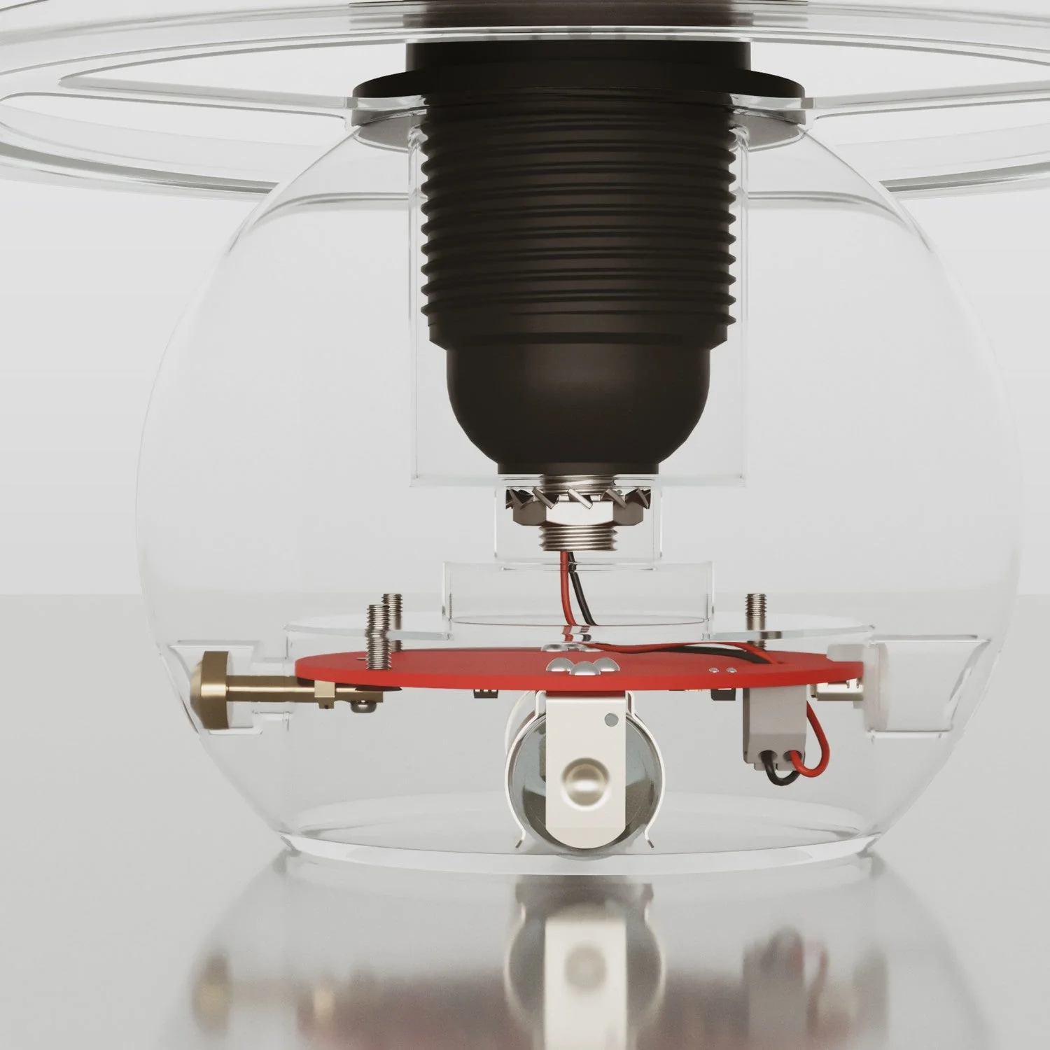 Elektronischer Bausatz für batteriebetriebene 5V‑USB‑C‑Lampen mit E27‑Lampenfassungen mit Gewinde – Schwarz - Image 3