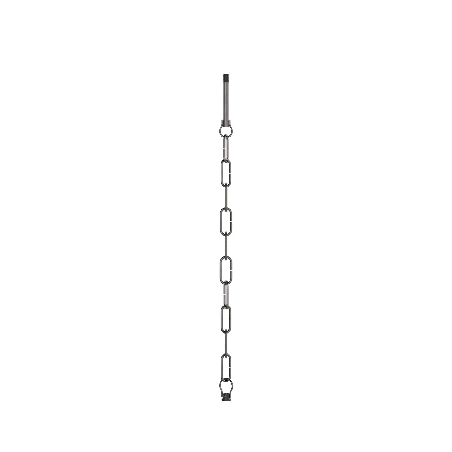 Mechanisches Aufhängungs‑Kit mit genuesischer Kette aus Eisen – Kette 50 cm, Stange und Haken M10x1