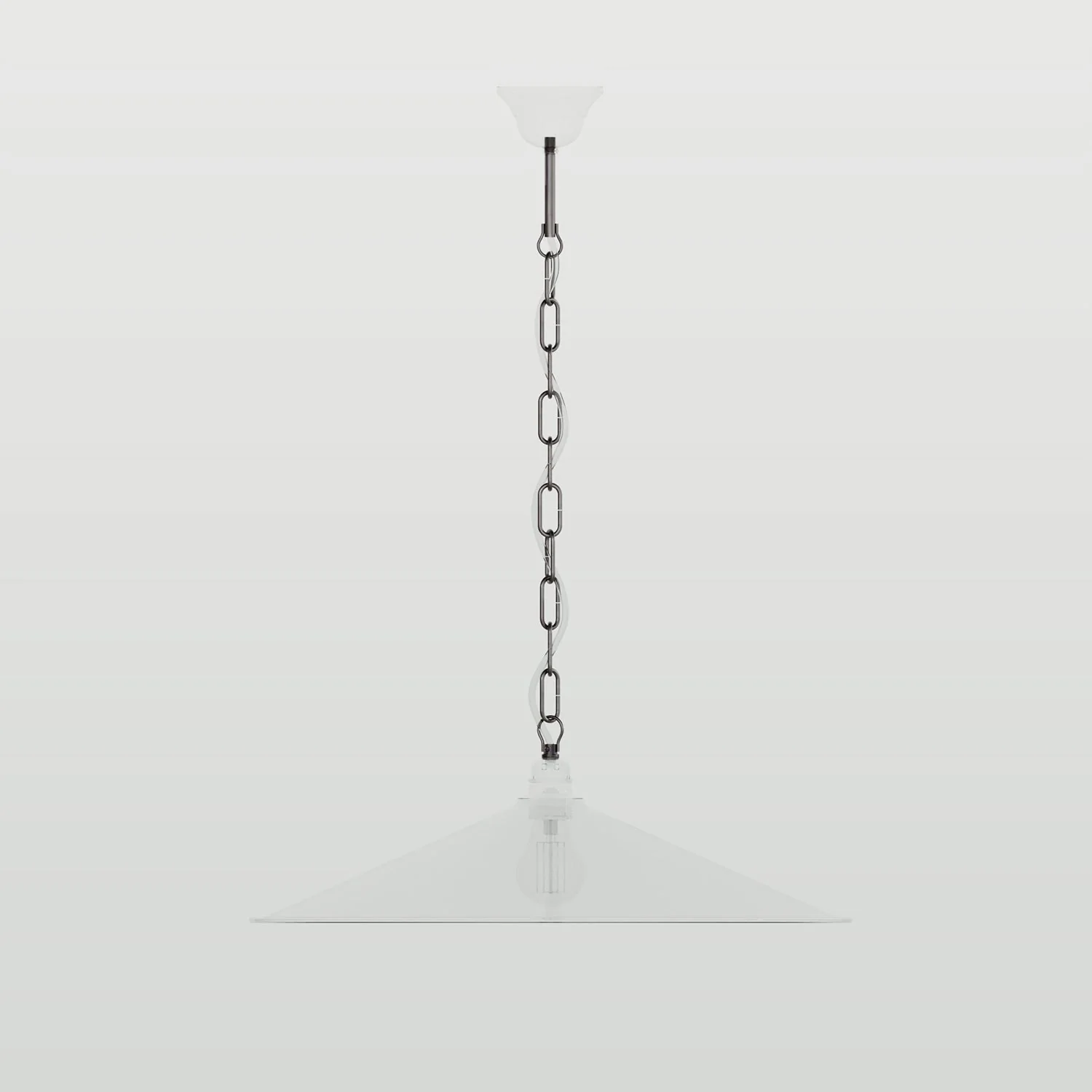 Mechanisches Aufhängungs‑Kit mit genuesischer Kette aus Eisen – Kette 50 cm, Stange und Haken M10x1 - Image 2
