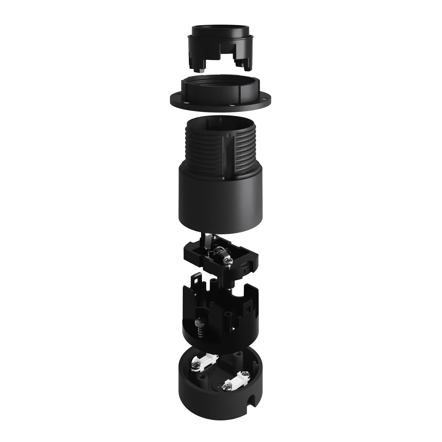 Kit Spostaluce mit Lampenfassungen E27 für Lampenschirm - Schwarz - Image 3
