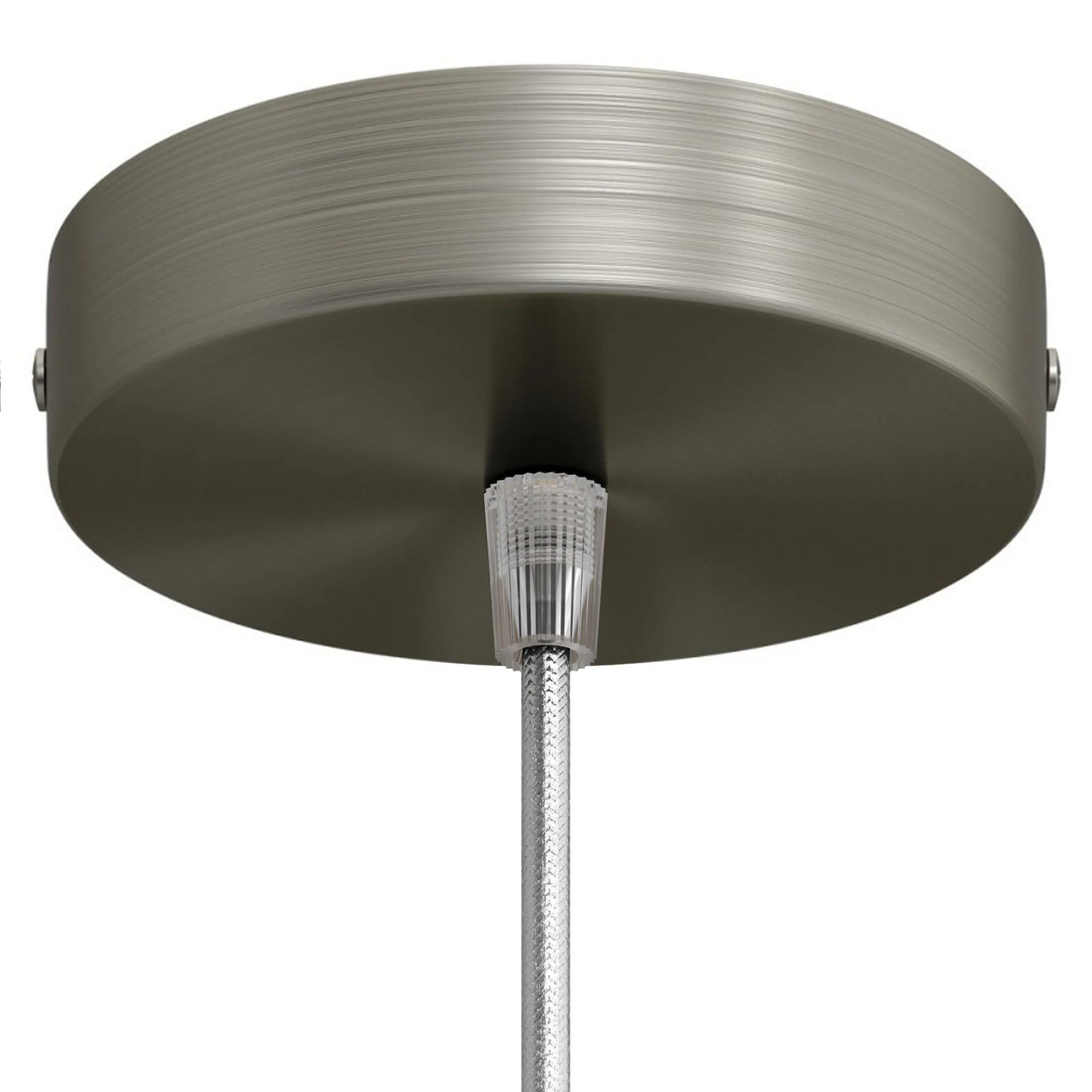 Baldachin-Kit, zylindrisch, aus Metall – Satin-Titan