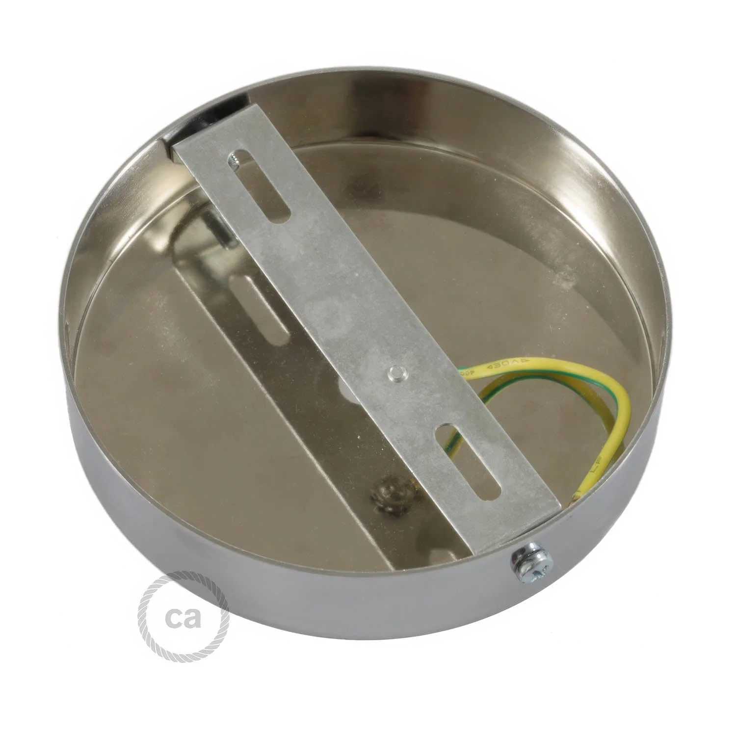 Baldachin-Kit, zylindrisch, aus Metall – Satin-Titan - Image 4