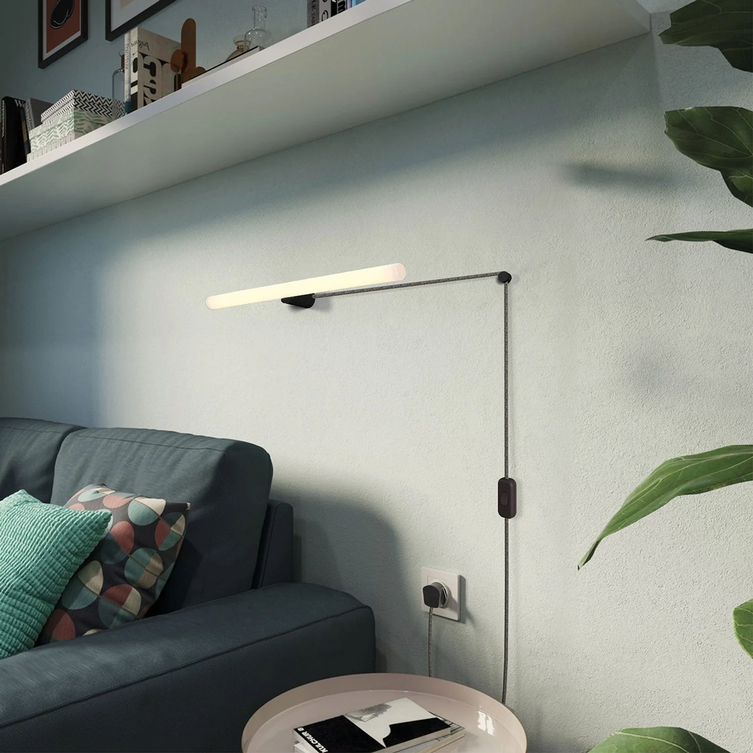 Spostaluce esse14 Lampe mit S14d Fassung und UK-Stecker – Schwarz - Image 2