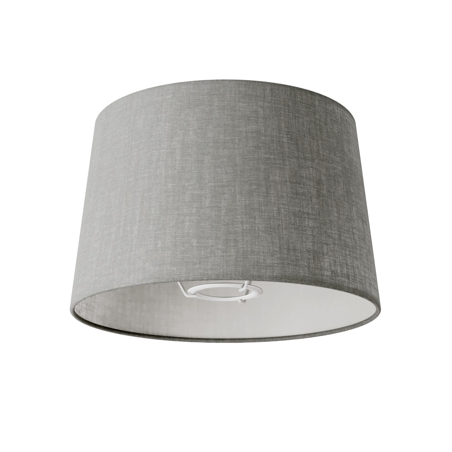 Athena-Lampenschirm mit E27-Fassung für Tisch- oder Stehlampe - Made in Italy - Camelot Grau