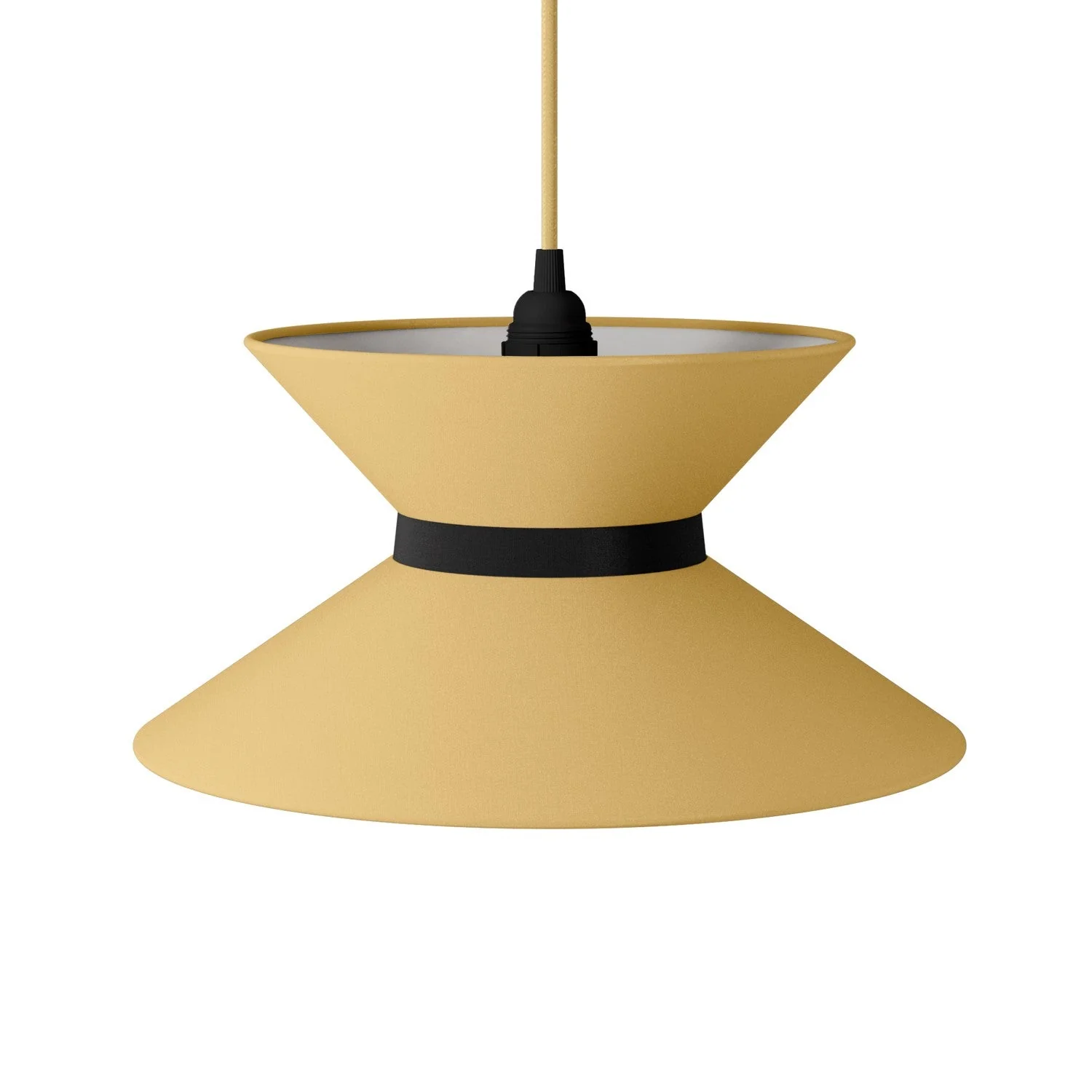 Lampenschirm aus Stoff Clessidra Arenal Gold – Made in Italy - Image 13