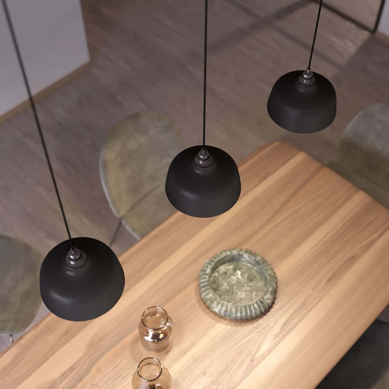 Coppa-Lampenschirm aus Keramik, Kollektion Materia – Made in Italy – Lavagna - Image 3