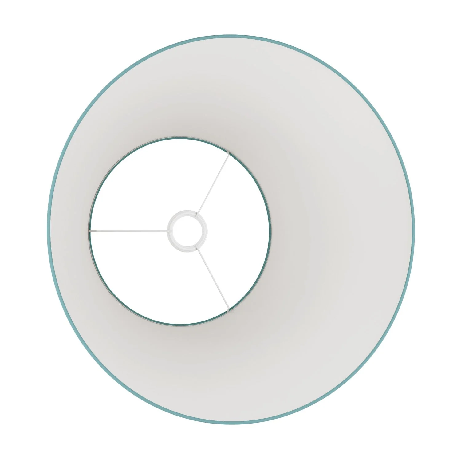 Lampenschirm Impero L für Pendelleuchte mit E27-Fassung – Made in Italy – Leinenstoff Verde Dubbio - Image 3