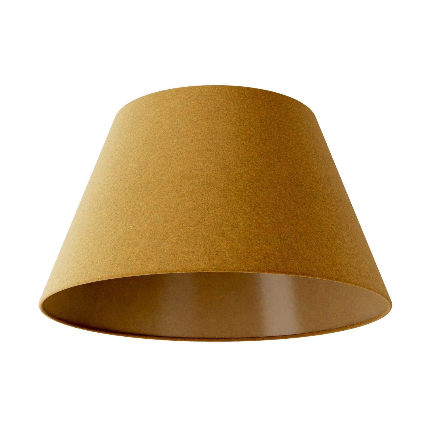 Impero Lampenschirm M für Pendelleuchte mit E27-Fassung – Made in Italy – Senffarbene Wolle