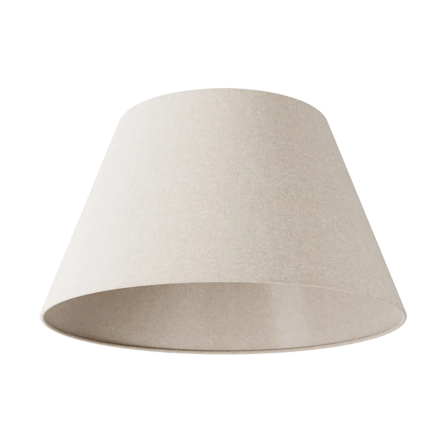 Impero-Lampenschirm Größe M zum Hängen mit E27-Fassung – Made in Italy – Wolle Sand