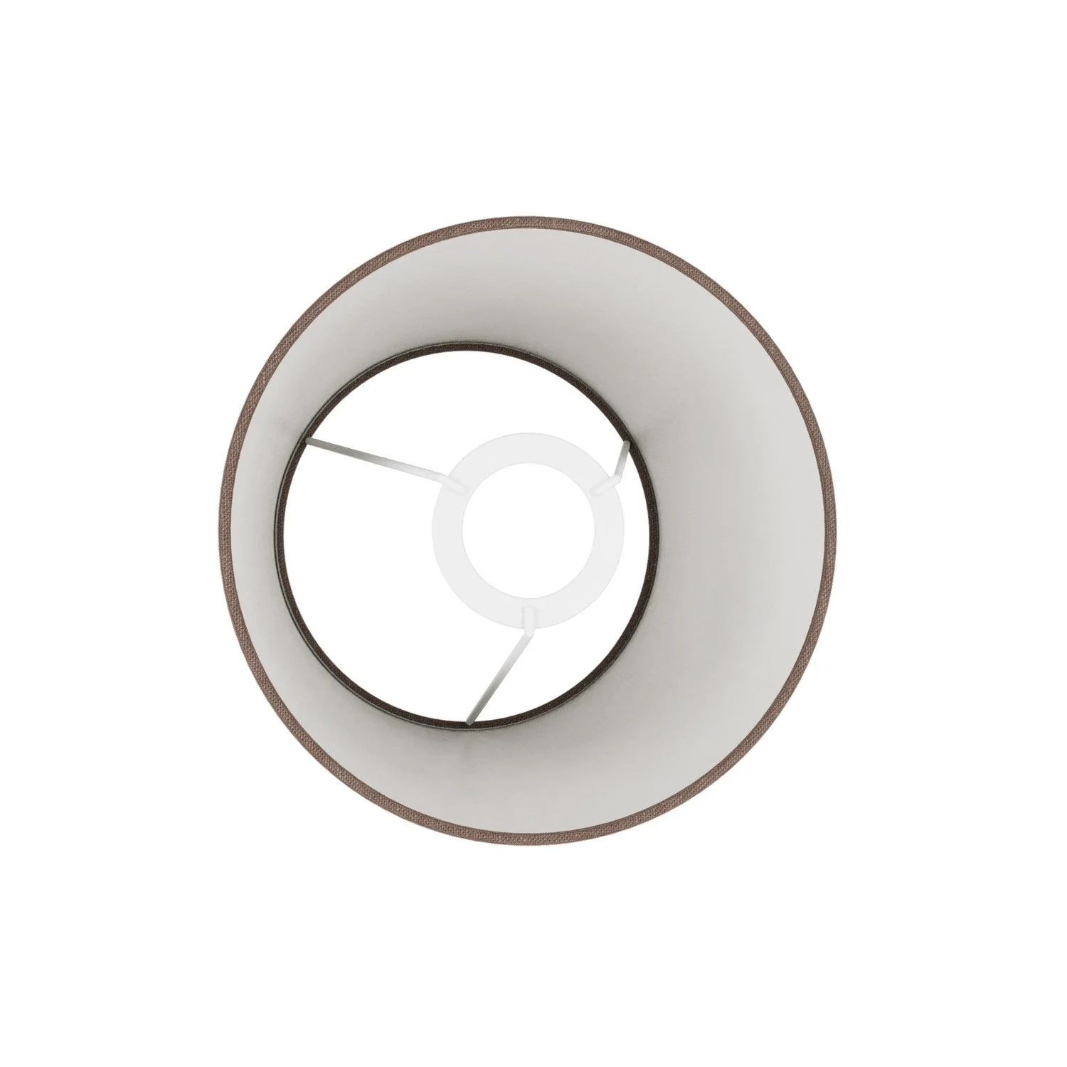 Impero-Lampenschirm S mit E27-Fassung für Tisch- oder Wandleuchte – Made in Italy – Camelot Braun - Image 3