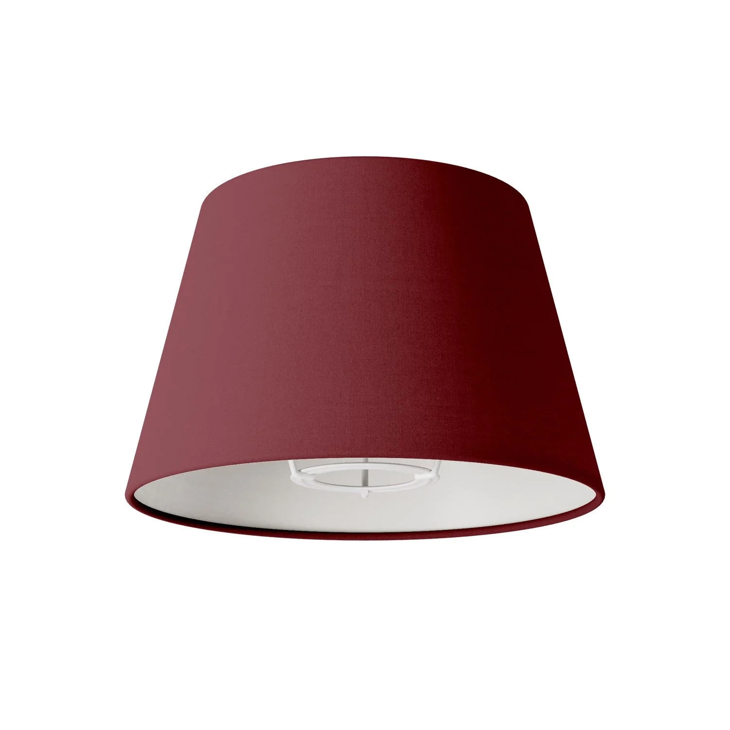 Lampenschirm Impero S mit E27-Fassung für Tischleuchte oder Wandleuchte – Made in Italy – Arenal Bordeaux