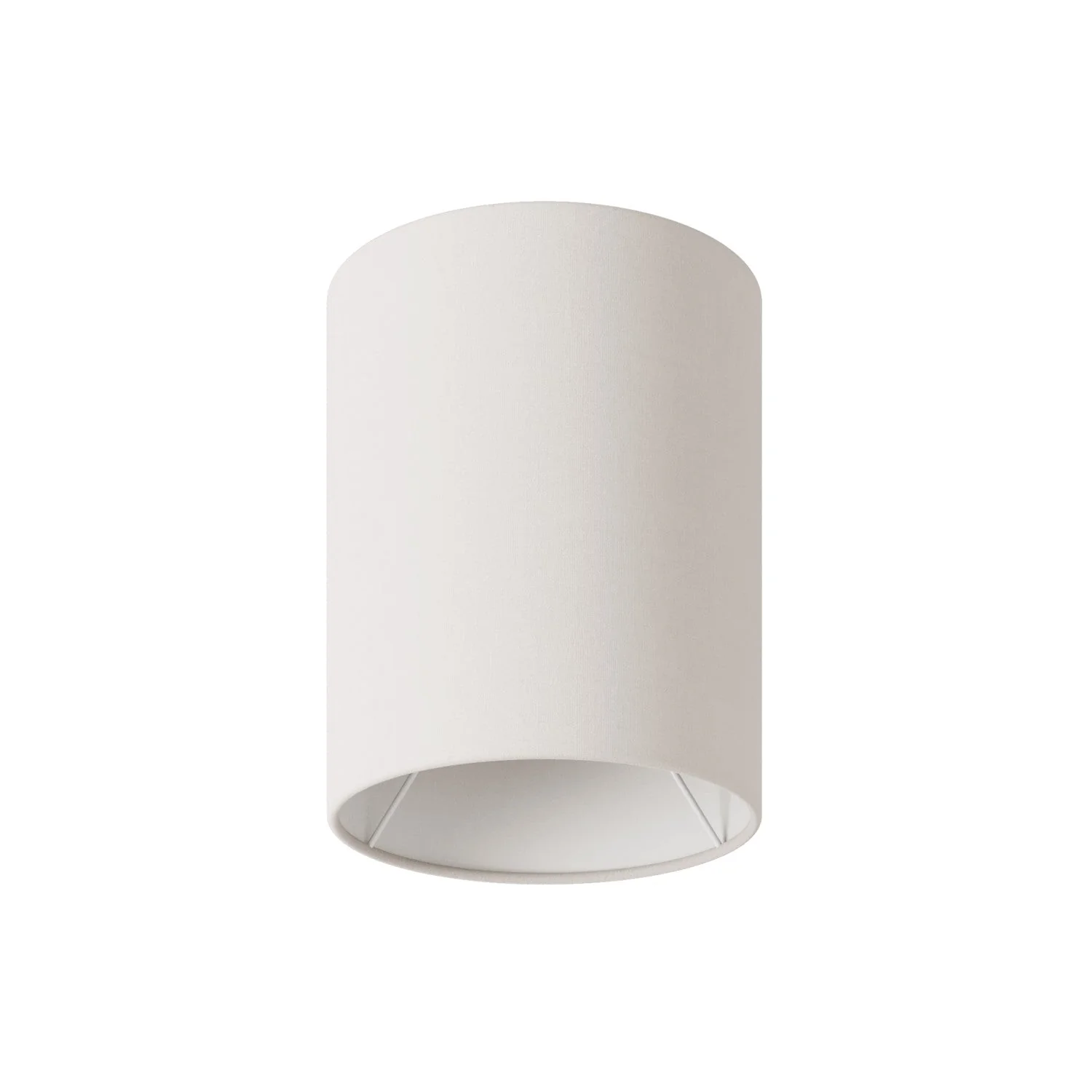 Lampenschirm Zylinder S aus Stoff mit E27-Fassung – Made in Italy – Arenal Sand