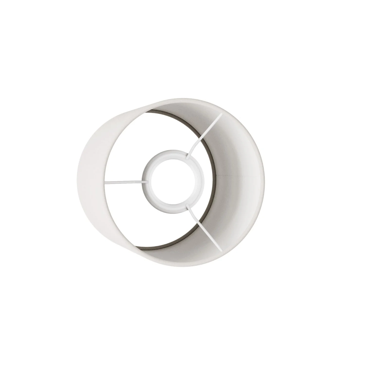 Lampenschirm Zylinder S aus Stoff mit E27-Fassung – Made in Italy – Arenal Sand - Image 3
