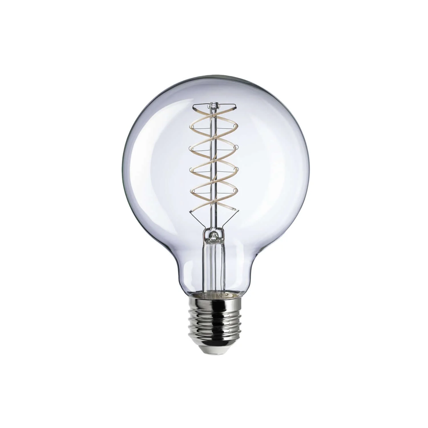 LED-Glühbirne Filament Weiß Globe G95 5,9W 500Lm E27 2700K Dimmbarkeit - W03