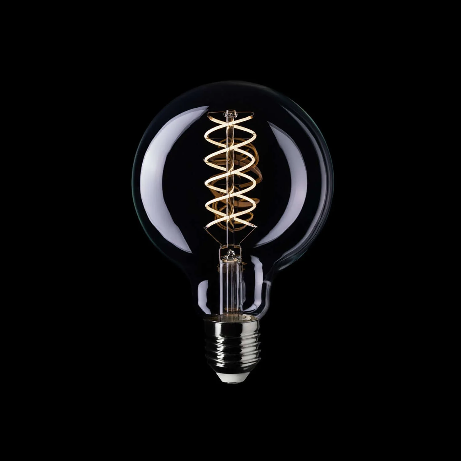 LED-Glühbirne Filament Weiß Globe G95 5,9W 500Lm E27 2700K Dimmbarkeit - W03 - Image 2