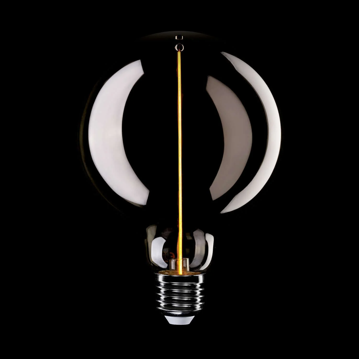 LED-Lampe Smoky Magnetic Deco Line Globe G125 2,8W 90Lm E27 1800K – F05 - Image 2