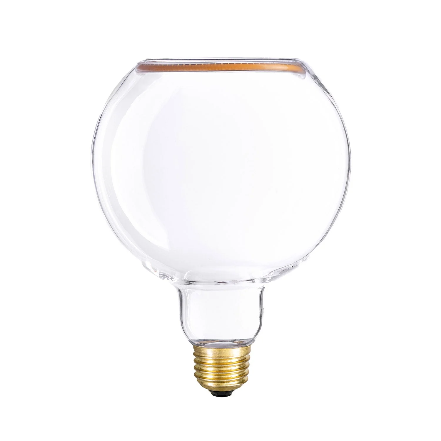 LED Klar Glühbirne Ghost Line CRI 90 G40 4W 300Lm E26 120V 2200K Dimmbar - G05