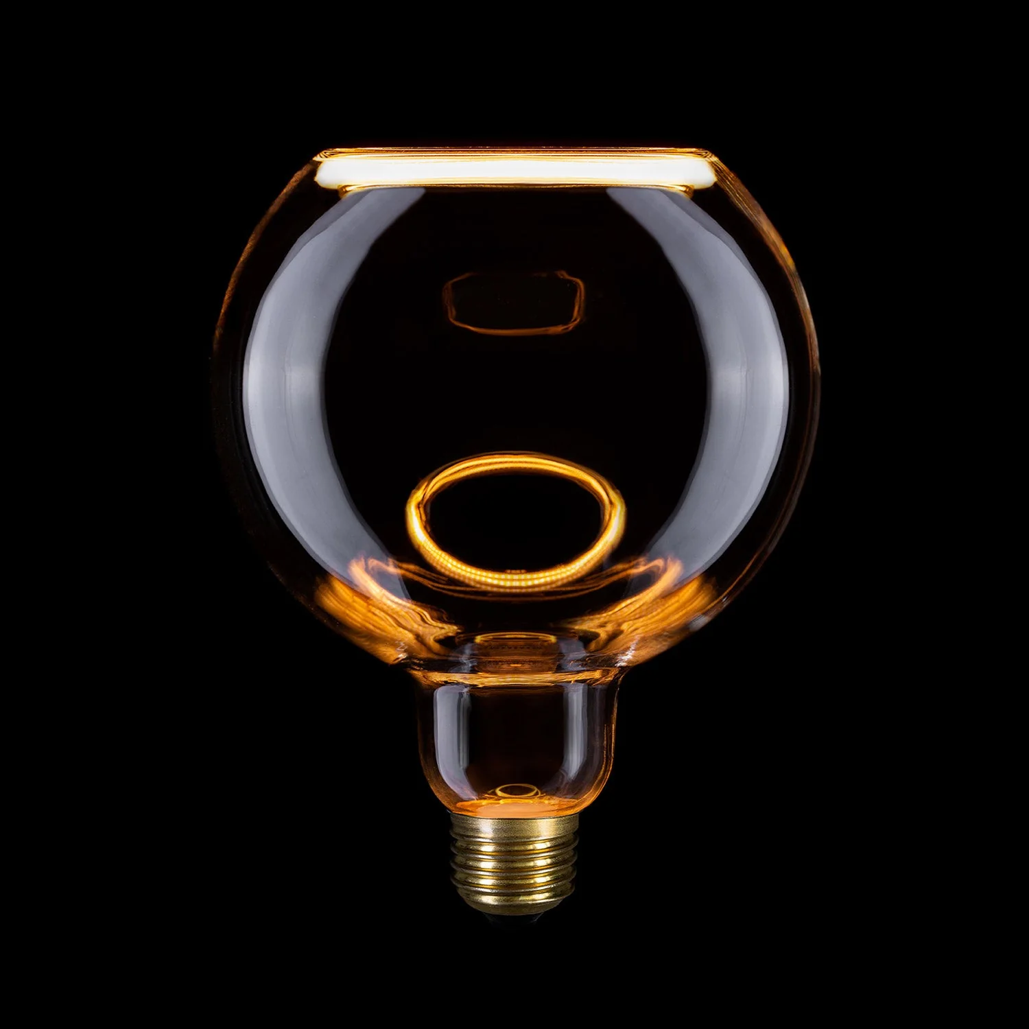 LED Klar Glühbirne Ghost Line CRI 90 G40 4W 300Lm E26 120V 2200K Dimmbar - G05 - Image 2