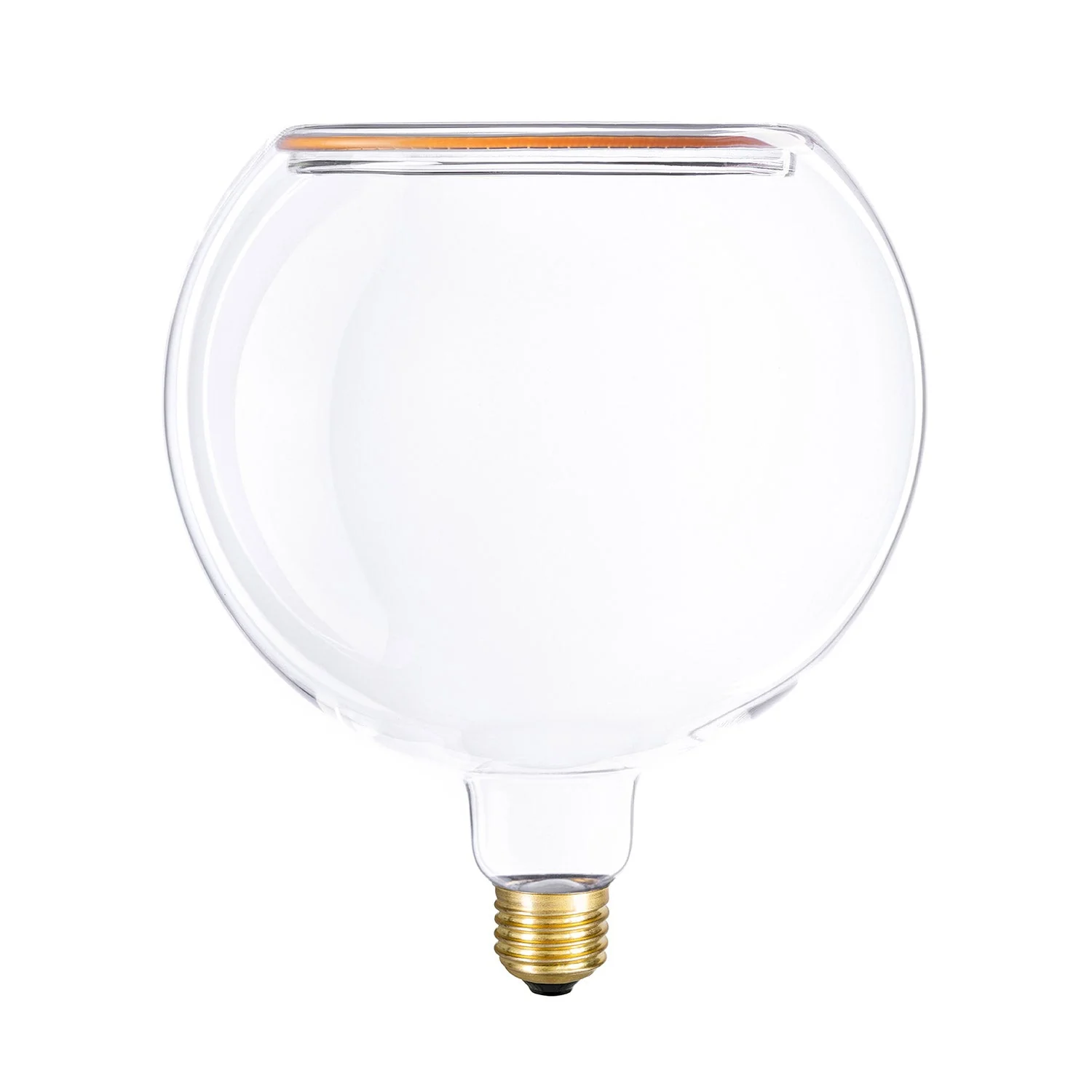 LED Klar Glühbirne Ghost Line CRI 90 G8 5,5W 380Lm E26 120V 2200K Dimmbar - G06