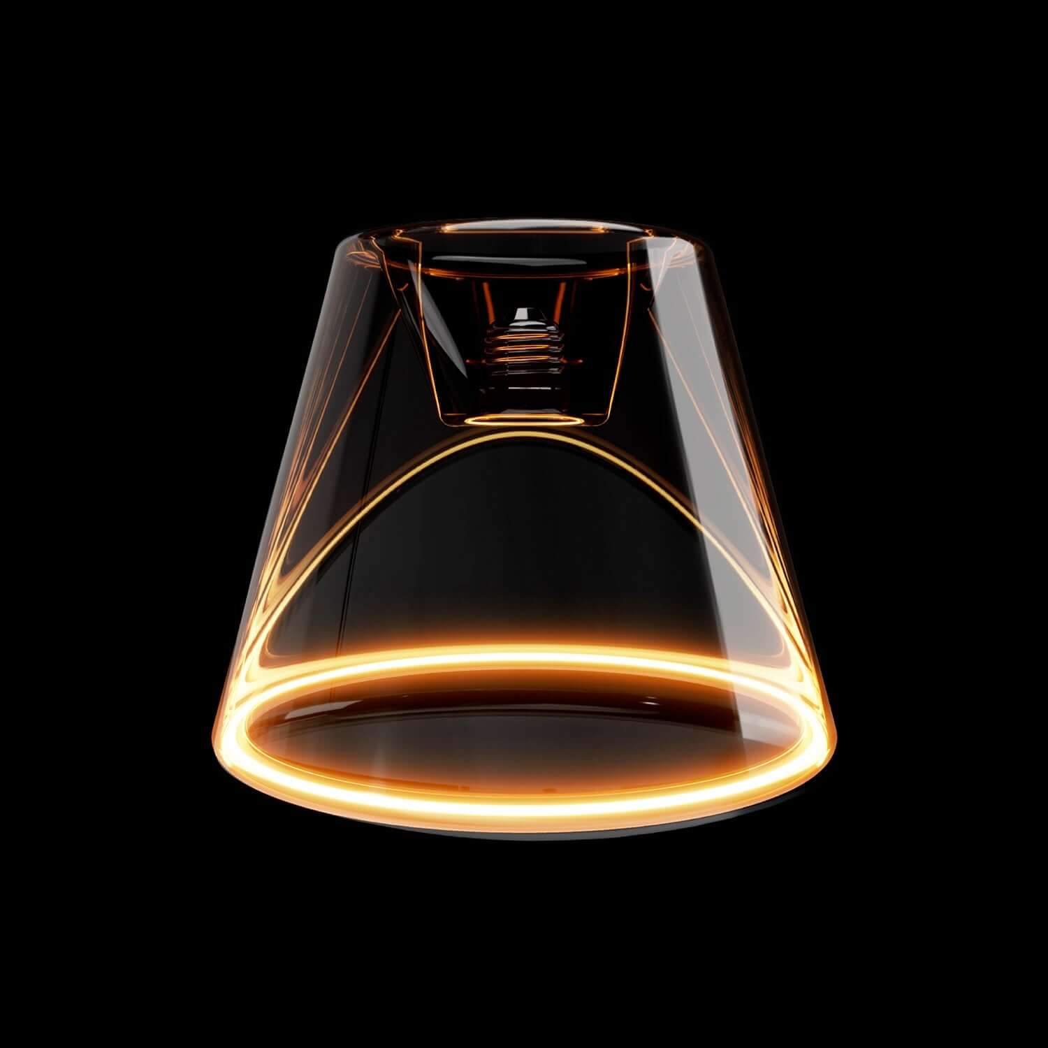 LED-Glühbirne Smoky Ghost Line Kegel Einbau 6W 400Lm E27 1900K dimmbar – G11 - Image 2