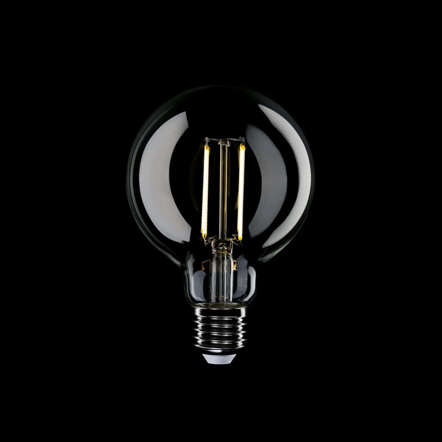 Transparente LED-Glühlampe G95 7W 806Lm E27 3500K dimmbar – N03 - Image 2