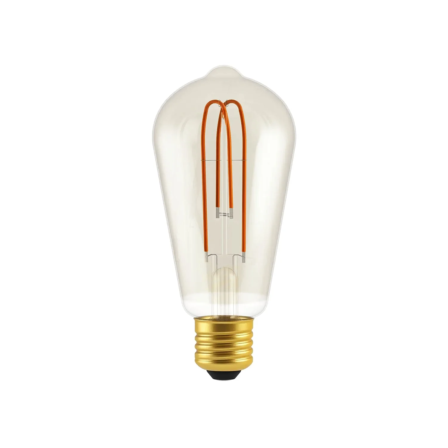 LED-Glühbirne Klar ST21 5,5W 250Lm E26 2200K dimmbar – Klassische Edison-Birne