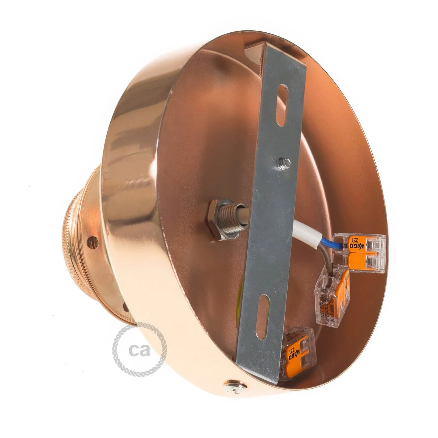 Fermaluce Metal mit E27-Lampenfassung, Lichtpunkt aus Metall - Kupfer - Image 2