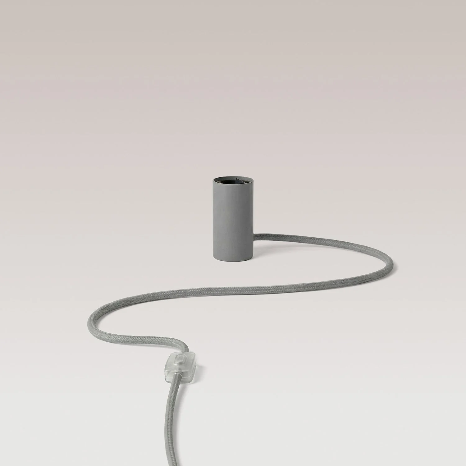 Lampada magnetica plug-in con attacco E27 - Grigio