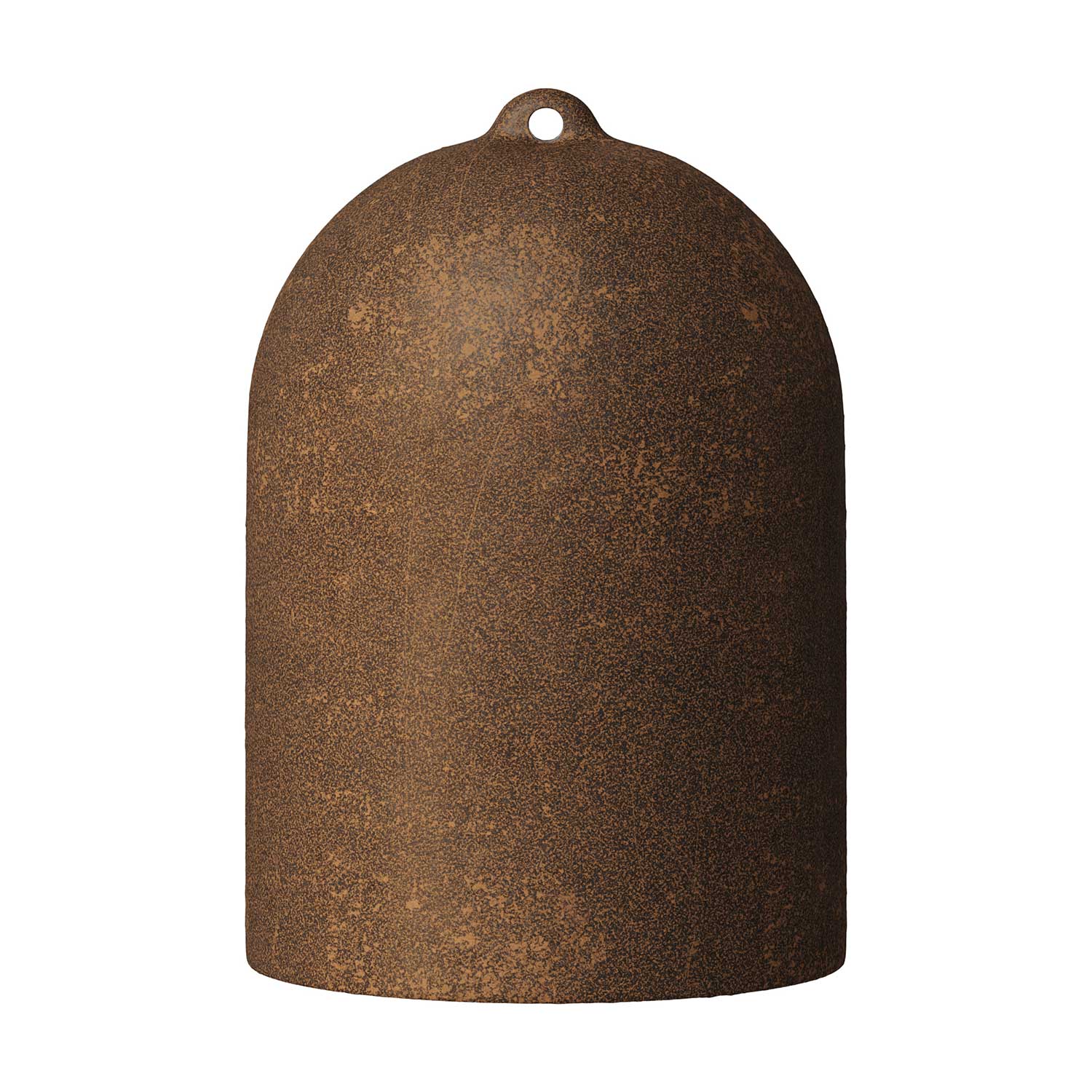 Campana Mini, XS-Keramiklampenschirm für Pendelleuchte – Made in Italy – Corten-Effekt - Image 4