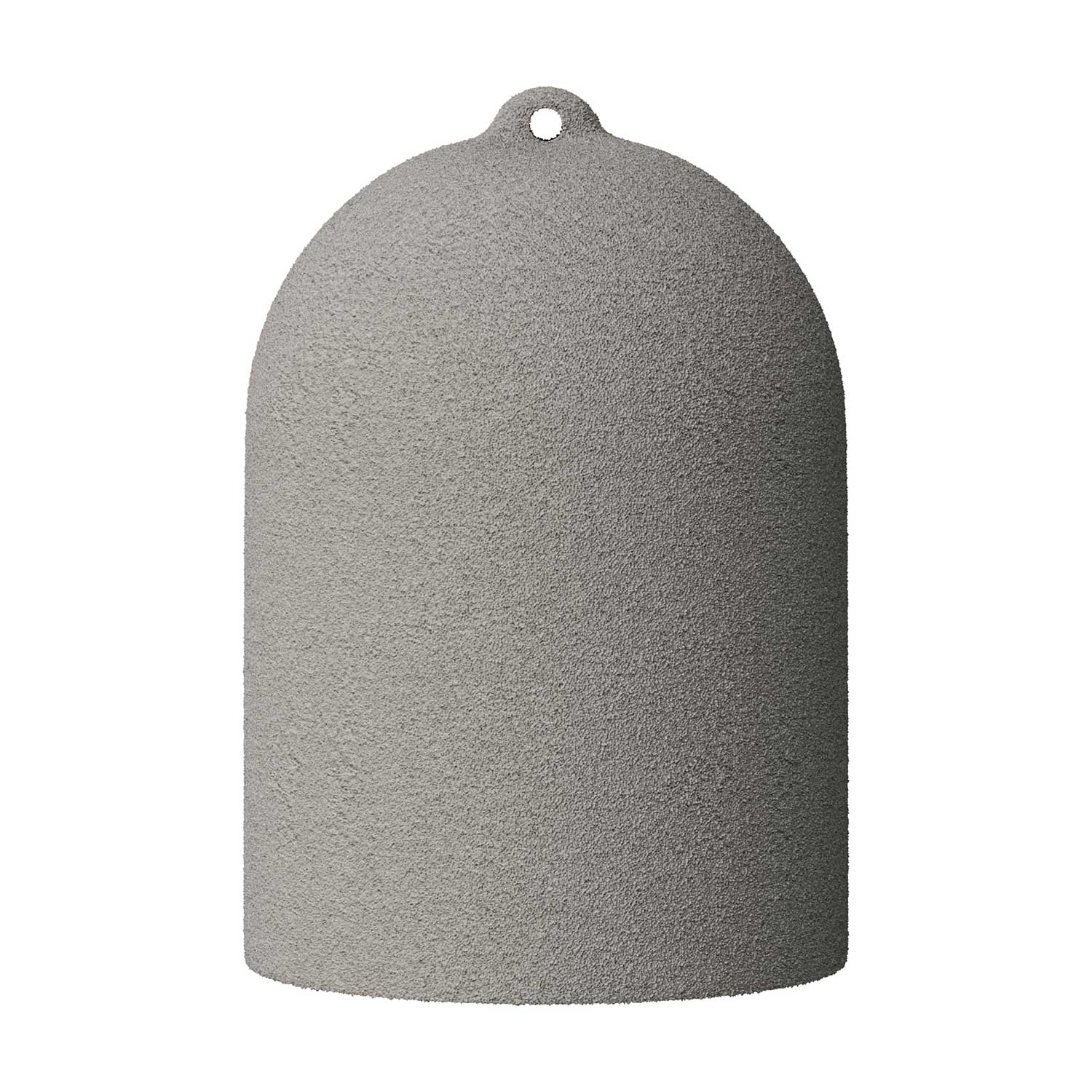 Campana Mini, XS-Lampenschirm aus Keramik für Pendelleuchte – Made in Italy – Betonoptik - Image 4