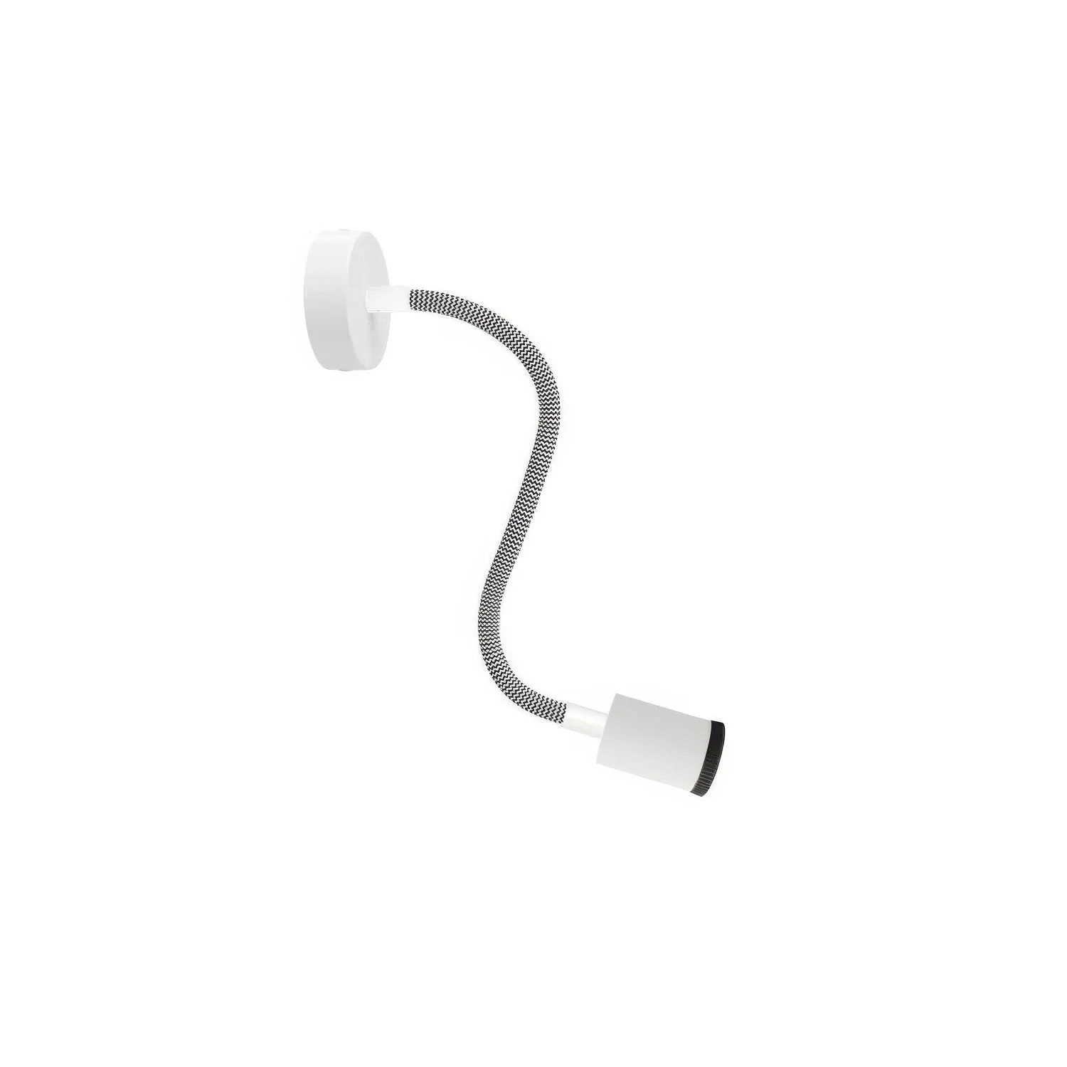 Mini Spot SPOTLIGHT GU1d0 Flex 30 für Wand und Decke - Mattweiß