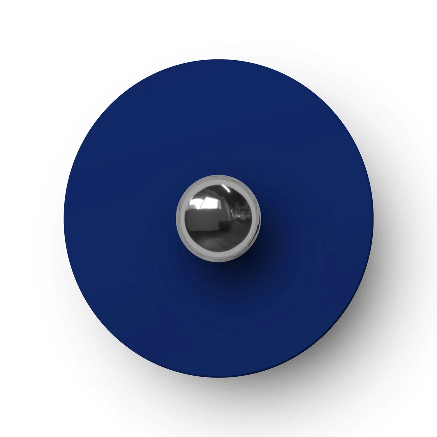 Mini-Teller Ellepì 'Solid Color' Blau für Lampen, Ø 24 cm – Made in Italy - Image 3