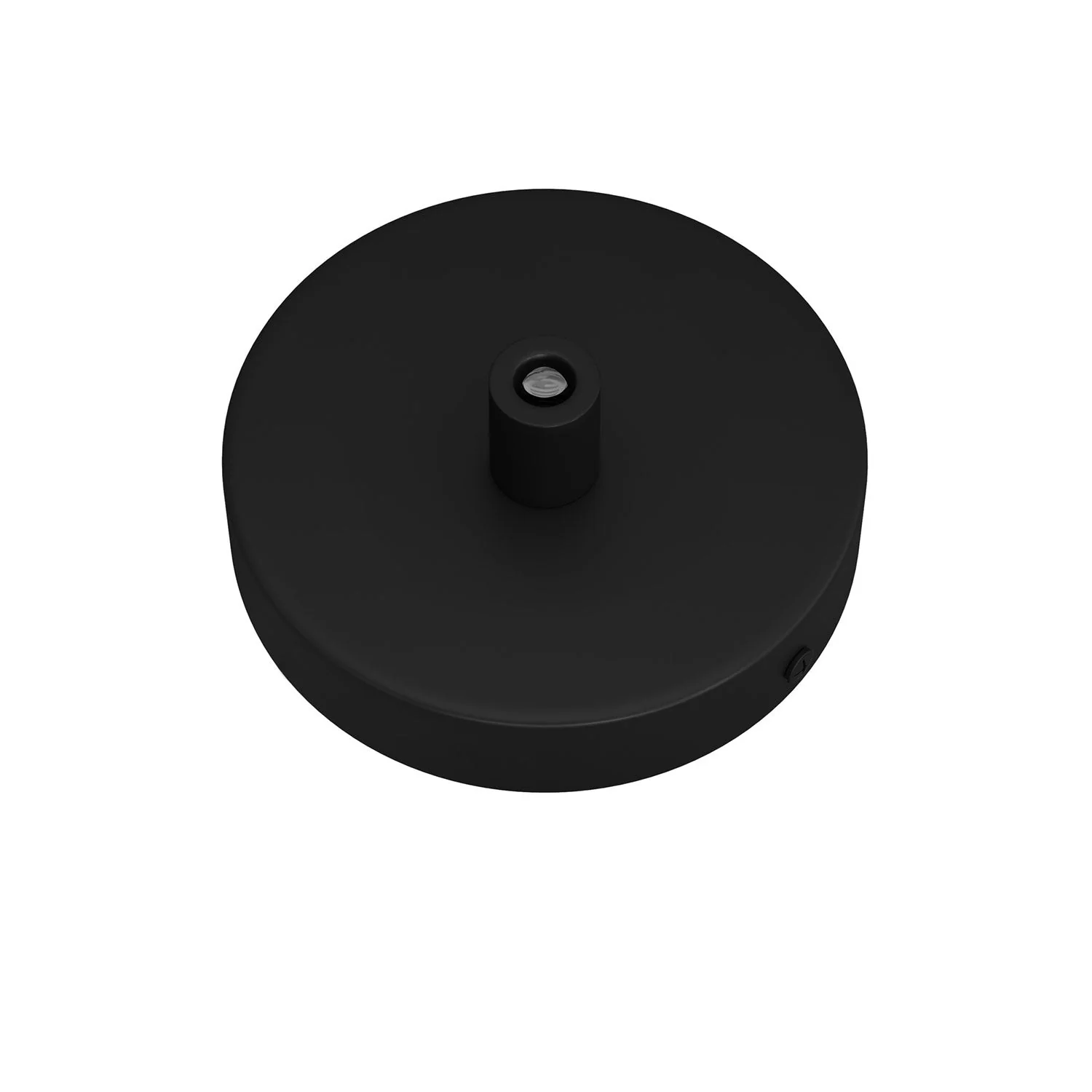 Mini-Kit Rosone aus Metall, zylindrisch mit einem mittleren Loch – Schwarz - Image 6