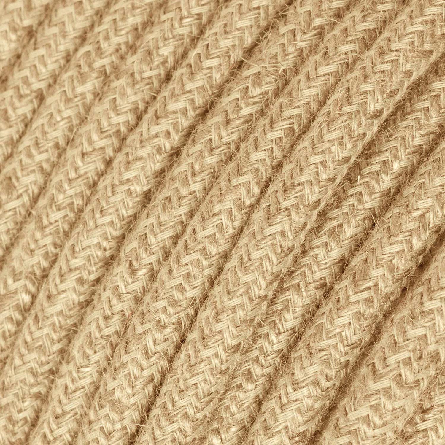 Pendelleuchte komplett mit Textilkabel und doppeltem Tub-E14 Lampenschirm aus Holz und Metall – Satiniertes Bronze - Image 5