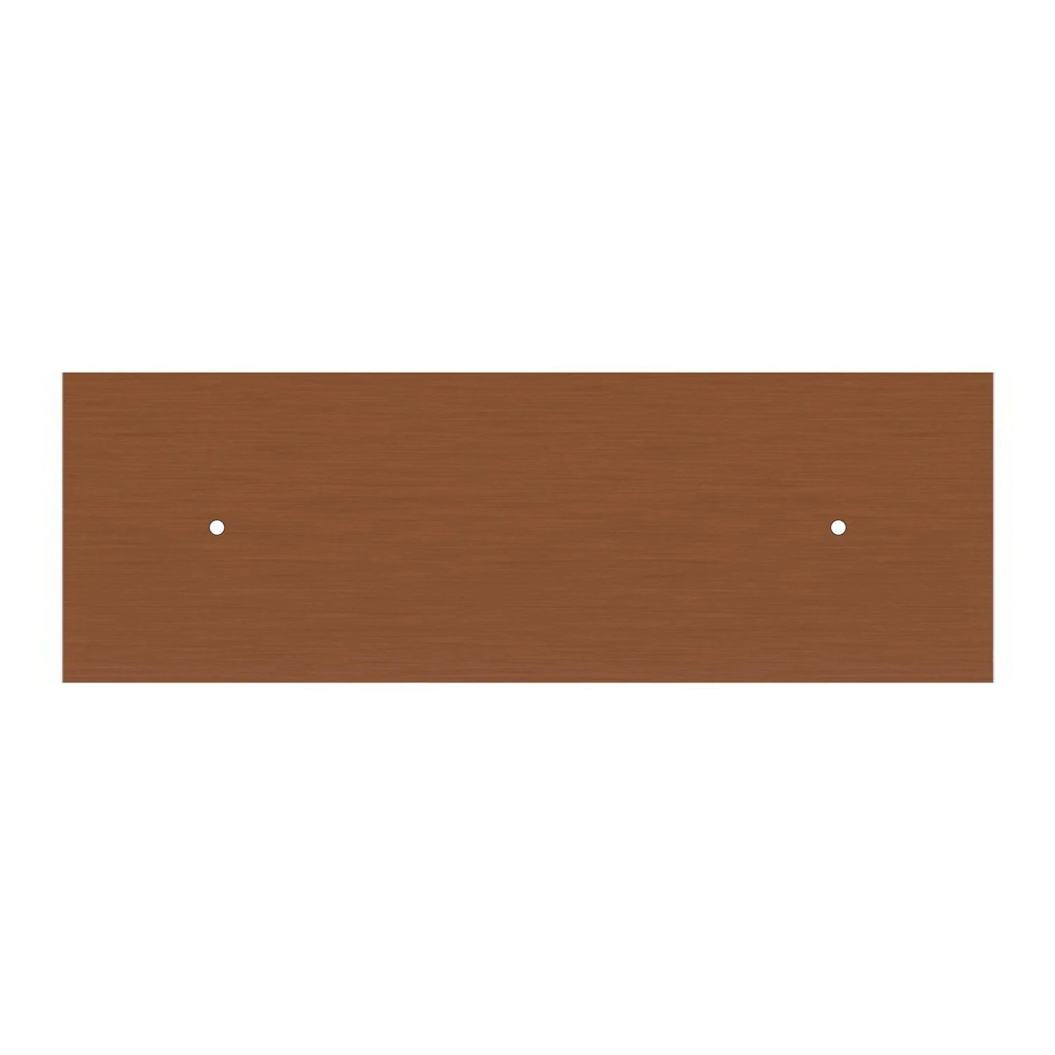 Pendelleuchte mit 2 Abhängungen und XXL Rose-One Rechteck 675 mm mit Metall-Finish – Satin Kupfer - Image 5