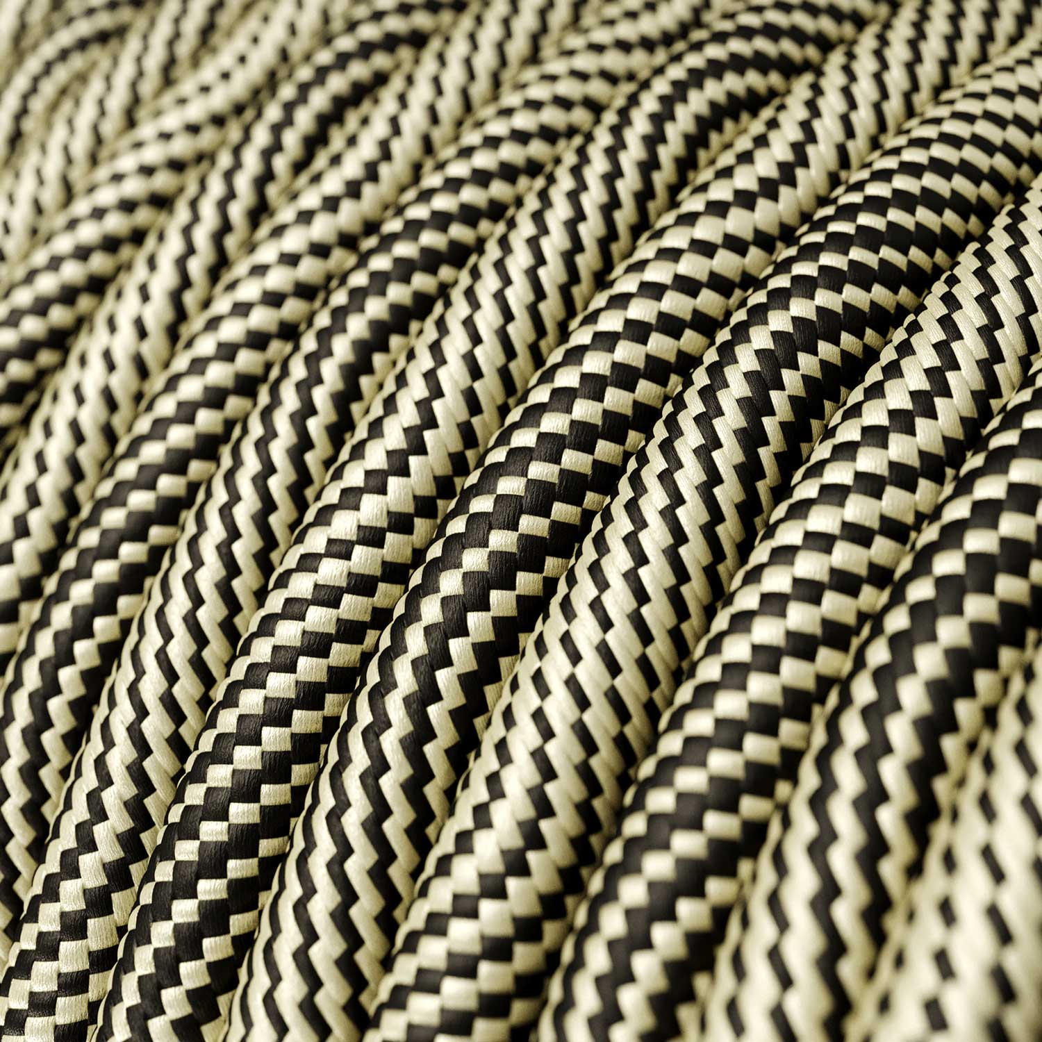 Pendelleuchte mit 7 Abhängungen und XXL Rose-One Rechteck 675 mm mit Metall-Finish – Matt schwarz - Image 4